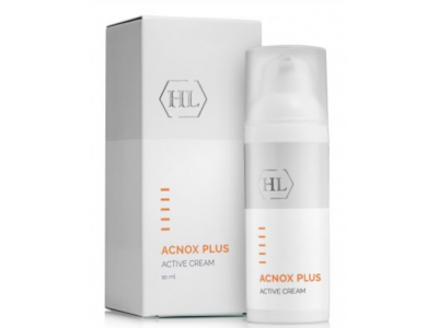 Holy Land Acnox Plus Active Cream - Активный крем для выравнивания текстуры и цвета кожи с кислотами и витаминами 50мл