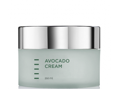 Holy Land Avocado Cream - Классический смягчающий увлажняющий крем с маслом авокадо, с легким антикуперозным эффектом 250мл