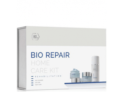 Holy Land Bio Repair Kit - Набор восстанавливающих препаратов с регенерирующим комплексом (Пенящийся гель + Восстанавливающий дневной крем + Восстанавливающий ночной крем) 125 + 50 + 50мл