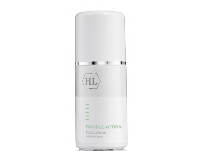 Holy Land Double Action Face Lotion - Охлаждающий спиртовой лосьон с растительными маслами для жирной и проблемной кожи лица и тела 125мл