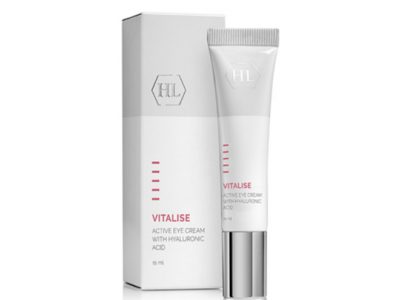 Holy Land Vitalise Active Eye Cream - Увлажняющий, смягчающий крем для век с гиалуроновой кислотой, регенерирующим комплексом и витаминами 15мл