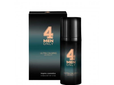 inspira:cosmetics 4 Men Only Ultra Calming 24h Face Lift - Успокаивающий лифтинг-крем для лица 24-часового действия 50мл