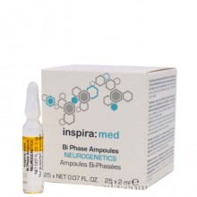 inspira:cosmetics inspira:med Bi-Phase Ampoules Neurogenetics Ampoules - Двухфазная сыворотка для экспресс-восстановления кожи 25 х 2мл