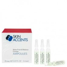inspira:cosmetics Skin Accents Matte Finish & Radiance Complex Ampoules - Активный концентрат с матирующим действием 25 х 2мл