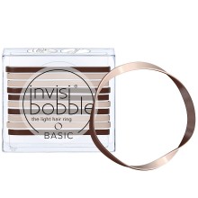 Invisibobble Basic Mocca & Cream - Резинка для волос цвет Кофейно-молочный 10шт