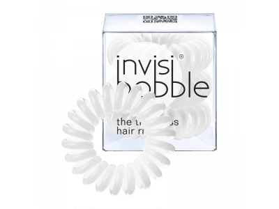 Invisibobble Classic Innocent White - Резинка-браслет для волос, цвет Белый 3шт