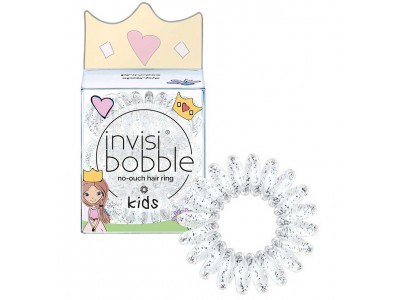 Invisibobble Kids princess sparkle - Резинка-браслет для волос, цвет Перламутр 3шт