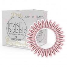 Invisibobble Original I'm Starstuck - Резинка-браслет для волос цвет Малиновый перламутр 3шт