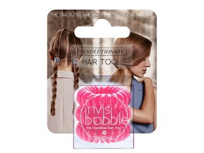 Invisibobble Original Pinking of You - Резинка-браслет для волос с подвесом, цвет Розовый 3шт