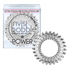 Invisibobble Power Crystal Clear - Резинка-браслет для волос, цвет Прозрачный 3шт