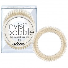 Invisibobble Slim Stay Gold - Резинка-браслет для волос, цвет Золотистый 3шт