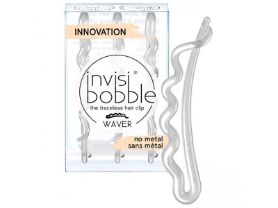invisibobble Waver Crystal Clear - Заколка для волос 3шт