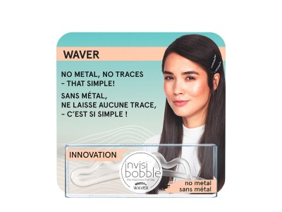 invisibobble Waver Crystal Clear - Заколка для волос с подвесом 1шт