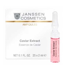 Janssen Cosmetics Ampoules Caviar Extract - Ампулы для лица и шеи с Экстракт икры (супервосстановление) 25 х 2мл