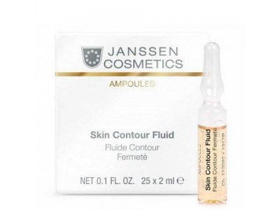 Janssen Cosmetics Ampoules Skin Contour Fluid Anti-age - Лифтинг-сыворотка в ампулах с пептидами 25 х 2мл