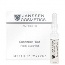 Janssen Cosmetics Ampoules Superfruit Fluid - Фруктовые ампулы для лица и шеи с витамином C 25 х 2мл