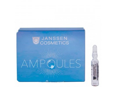 Janssen Cosmetics Ampoules Superfruit Fluid - Фруктовые ампулы для лица и шеи с витамином C 3 х 2мл