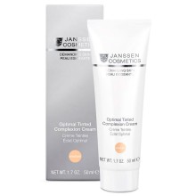 Janssen Cosmetics Demanding Skin Optimal Tinted Complexion Cream Medium - Дневной крем "Оптимал Комплекс" Medium (SPF 10), 50мл