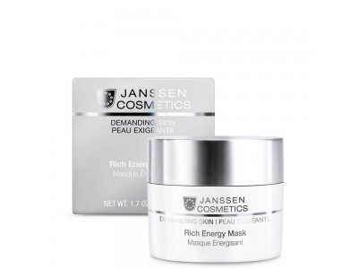 Janssen Cosmetics Demanding Skin Rich Energy Mask - Энергонасыщающая регенерирующая маска для лица 50мл