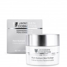 Janssen Cosmetics Demanding Skin Rich Nutrient Skin Refiner - Обогащенный дневной питательный крем (SPF-15), 50мл