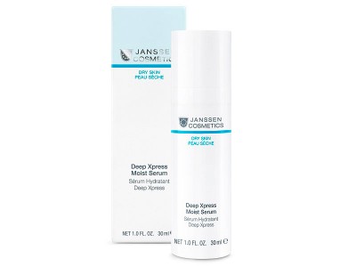 Janssen Cosmetics Dry Skin Deep Xpress Moist Serum - Сыворотка-бустер для мгновенного и глубокого увлажнения 30мл