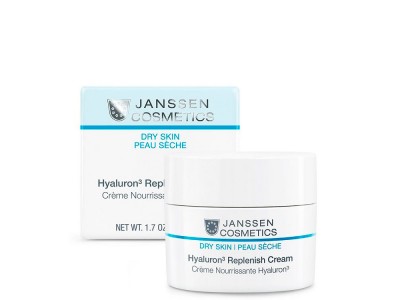 Janssen Cosmetics Dry Skin Hyaluron³ Replenisher Cream - Регенерирующий крем с гиалуроновой кислотой насыщенной текстуры 50мл