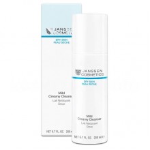 Janssen Cosmetics Dry Skin Mild Creamy Cleanser - Нежная очищающая эмульсия для лица и шеи 200мл