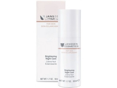 Janssen Cosmetics Fair Skin Brightening Night Care - Осветляющий ночной крем 50мл