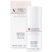 Janssen Cosmetics Fair Skin Dark Circle Eye Cream - Универсальный увлажняющий крем для глаз от темных кругов, отеков и морщин 15мл