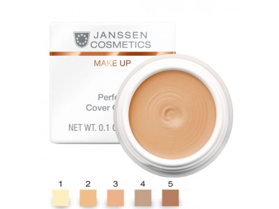 Janssen Cosmetics Make Up 03 Perfect Cover Cream - Тональный крем-камуфляж Тон 3. 5мл