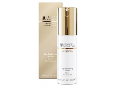 Janssen Cosmetics Mature Skin Age Perfecting Serum - Антивозрастная разглаживающая и укрепляющая сыворотка 30мл