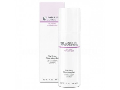 Janssen Cosmetics Oily Skin Clarifying Cleansing Gel - Очищающий гель для лица 200мл