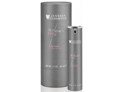 Janssen Cosmetics Platinum Care Day Cream - Реструктурирующий дневной крем с пептидами и коллоидной платиной 50мл