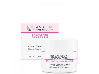 Janssen Cosmetics Sensitive Skin Intense Calming Cream - Успокаивающий крем интенсивного действия 50мл