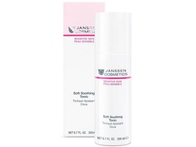 Janssen Cosmetics Sensitive Skin Soft Soothing Tonic - Нежный успокаивающий тоник 200мл