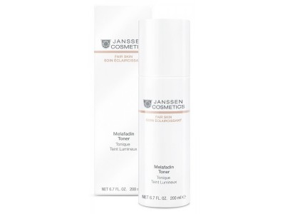 Janssen Cosmetics Fair Skin Melafadin Toner - Осветляющий тоник для лица 100мл