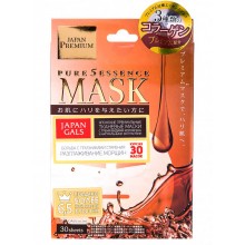 Japan Gals Premium Pure 5 Essence Mask - Набор масок для лица с тремя видами Коллагена 30шт