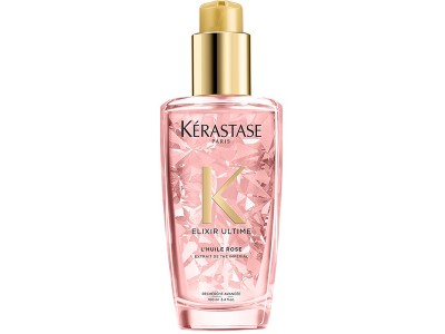 Kerastase Elixire Ultima L'huile Rose - Многофункциональное масло-уход для окрашенных волос 100мл