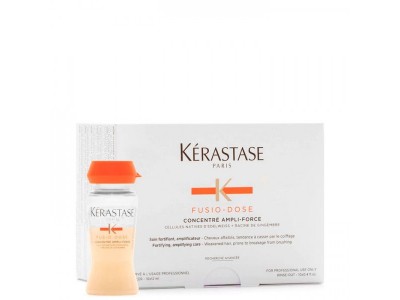 Kerastase Fusio-dose Concentre Anpli-force - Укрепляющий уход для усиления ослабленных волос 10 х 12мл