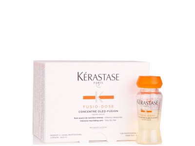 Kerastase Fusio-dose Concentre Olleo-fusion - Уход для мгновенного питания сухих волос 10 х 12мл