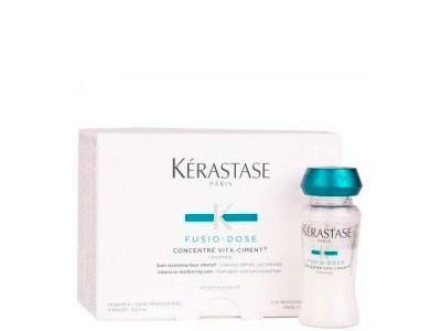 Kerastase Fusio-dose Concentre Vita-ciment - Уход для мгновенного восстановления поврежденных волос 10 х 12мл