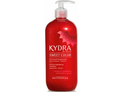 Kydra Sweet Color Raspberry Caviar - Оттеночная маска для волос Малина 500мл