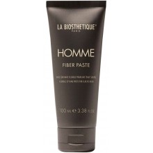La Biosthetique Homme Fiber Paste - Моделирующая паста-тянучка для волос с атласным блеском 100мл