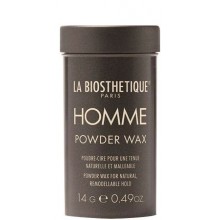 La Biosthetique Homme Powder Wax - Пудра-воск для придания объема и подвижной фиксации с атласным блеском 14гр