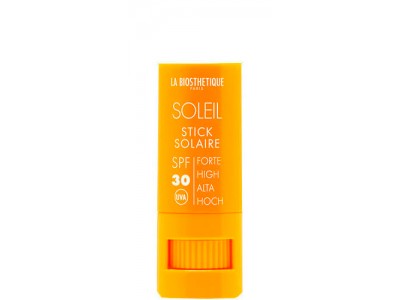 La Biosthetique Methode Soleil Stick Solaire (SPF 30) Visage - Водостойкий стик для интенсивной защиты чувствительной кожи губ, глаз, носа, ушей (SPF 30), 8гр