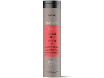 Lakme Teknia Color Refresh Coral Red Shampoo - Шампунь для обновления цвета красных оттенков волос 300мл