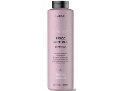 Lakme Teknia Frizz Control Shampoo - Бессульфатный дисциплинирующий шампунь для непослушных или вьющихся волос 1000мл