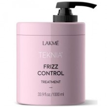 Lakme Teknia Frizz Control Treatment - Дисциплинирующая маска для непослушных или вьющихся волос 1000мл