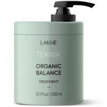 Lakme Teknia Organic Balance Treatment - Интенсивная увлажняющая маска для всех типов волос 1000мл