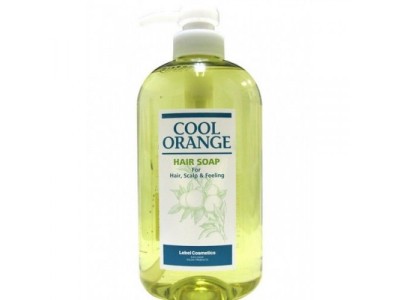 Lebel Cool Orange Hair Soap Cool - Шампунь для волос «Холодный Апельсин» 600мл
